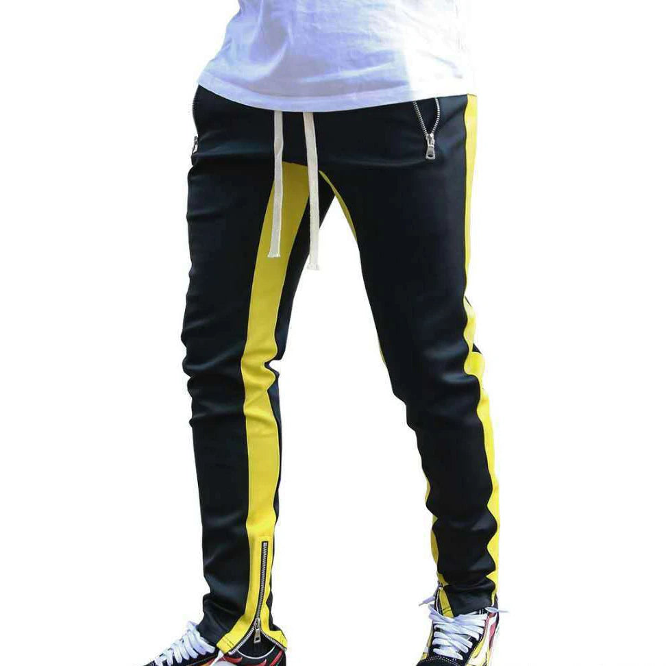 2025 New Male Trousers Mens Joggers Solid Multi-pocket Pants Sweatpants Men Pants Hip Hop Harem Joggers Pants Running men's gym