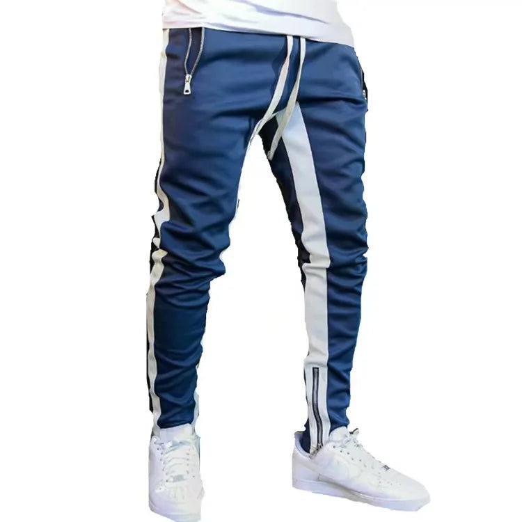 2025 New Male Trousers Mens Joggers Solid Multi-pocket Pants Sweatpants Men Pants Hip Hop Harem Joggers Pants Running men's gym