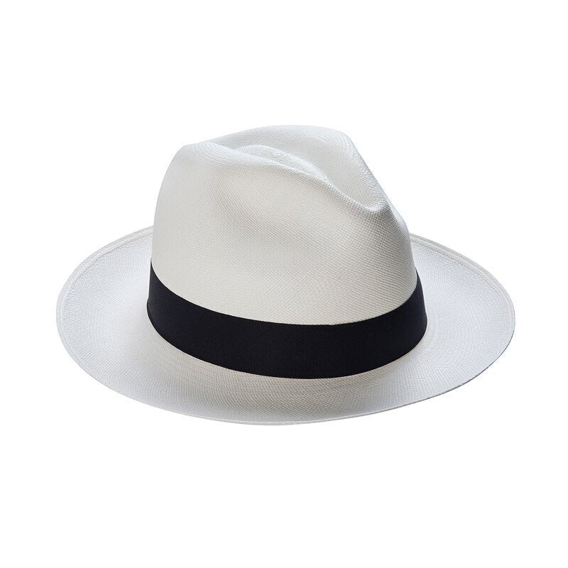 Classic Panama Hat For Women Men Sun Protection Vintage Fashionable Hat With Hombre Wide Brim Outdoor Travel Supply