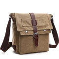 Men Business Messenger Bags For Men Shoulder Bag Vintage Canvas Crossbody Pack Retro Casual Office Travel Bag