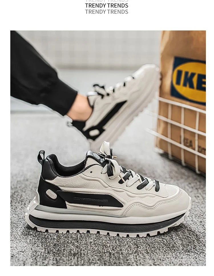 Fashion Men's Sneakers 2025 New Comfortable Breathable Casual Running Shoes Outdoor Soft Sole Training Shoes for Men Zapatillas