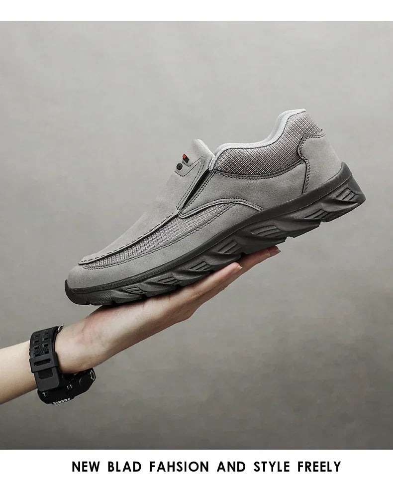 Men Sneakers Light Loafers Slip on Casual Shoes for Men Comfortable Walking Luxury Brand Male Business Shoe Driving Shoes