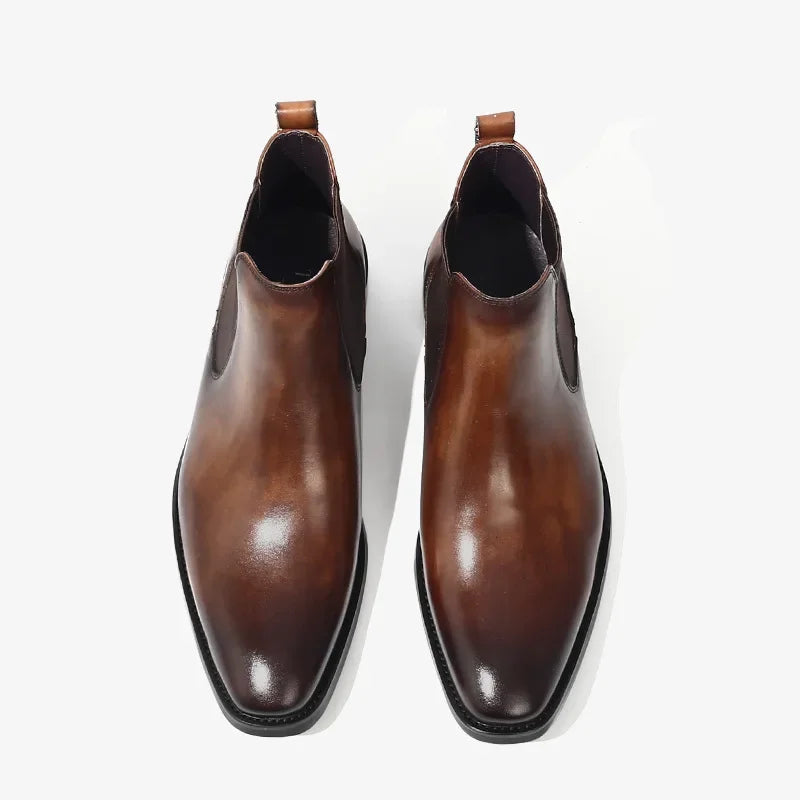 Men Chelsea Boots Brand Retro Comfortable Fashion Men Boots 2025