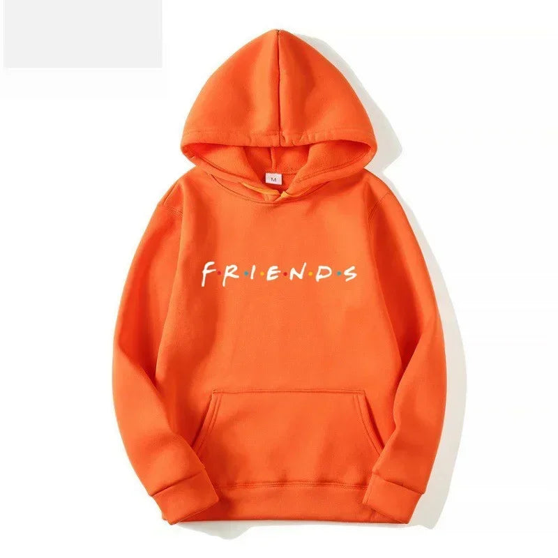 2026 Autumn/Winter New Fashion Friends Hoodies Sportswear Fashion Loose Sportswear Men's and Women's Casual Hoodies
