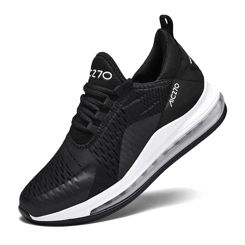 Men's Sneakers Outdoor Jogging Sport Shoes Autumn Season Women Casual Sneakers Shoes Platform Mesh Breathable Casual Shoes 36-47