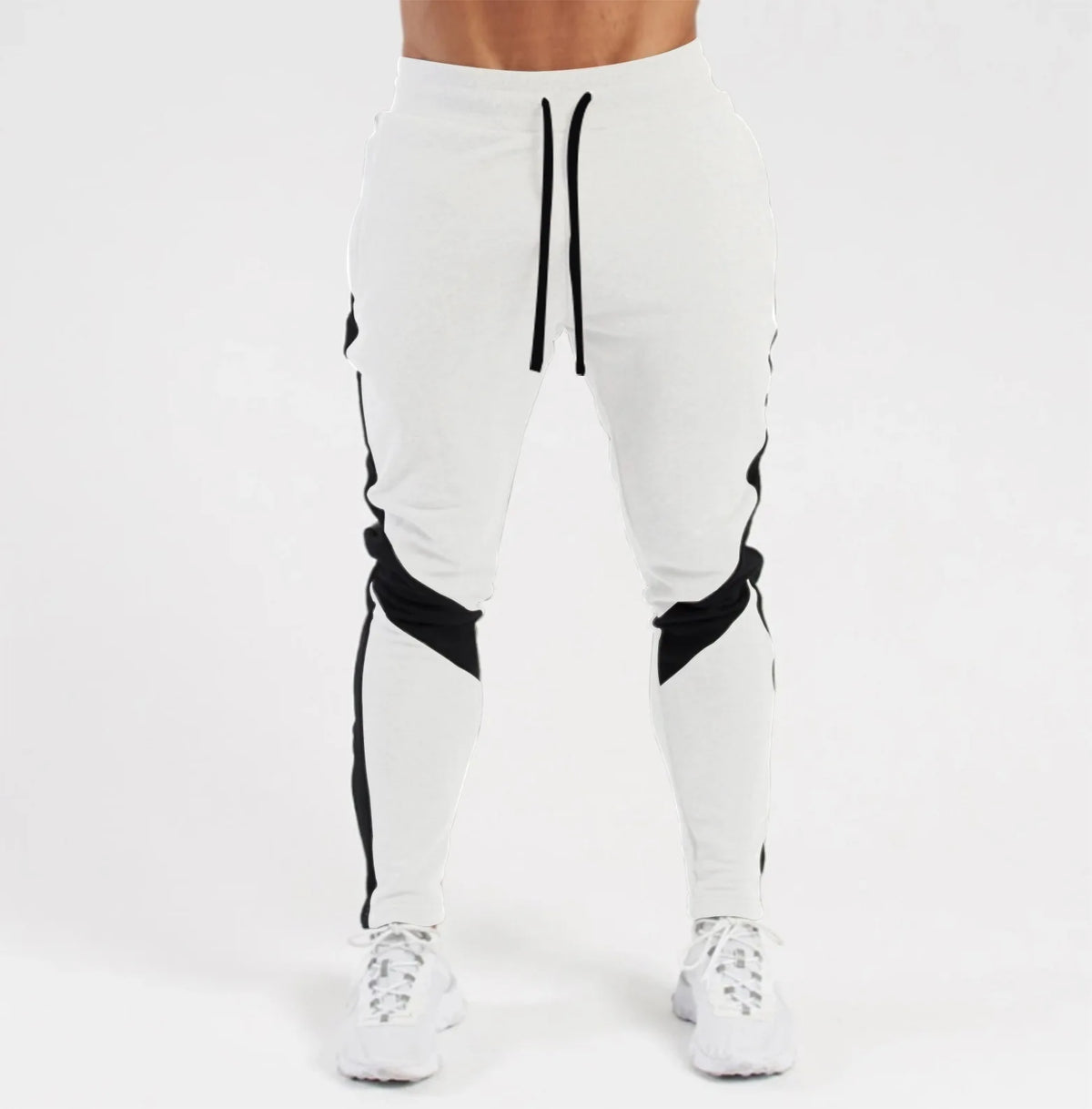 2025 Men's joggers, casual trousers, men's sportswear, trousers, shorts, tight trousers, black gym pants, running trousers