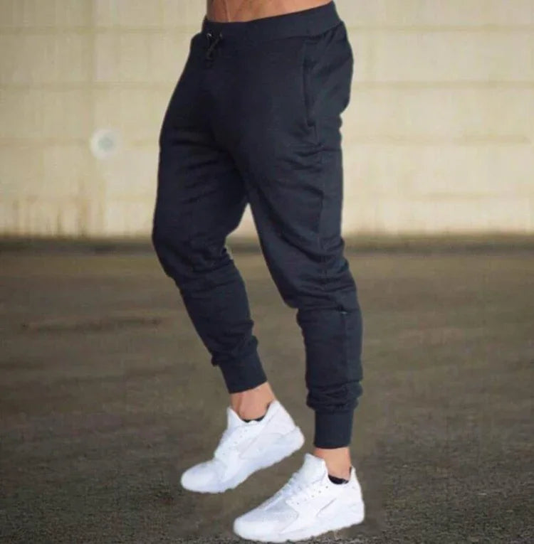 New Jogging Pants Men Sport Sweatpants Running Pants Men Joggers Cotton Trackpants Slim Fit Bodybuilding Trouser