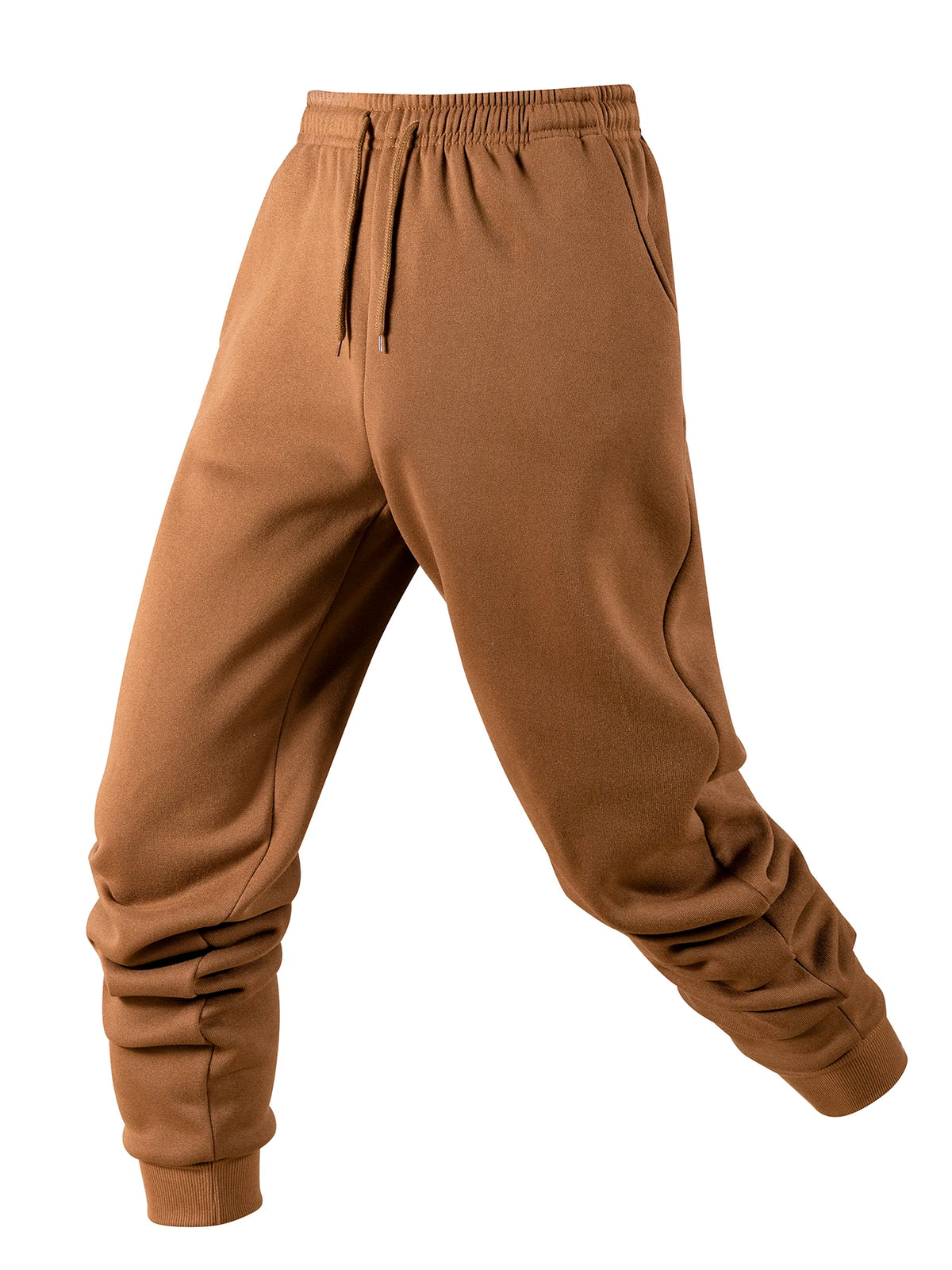 Men's Jogging Sports Pants Autumn Winter Fleece Trousers Running Joggers Elastic Waist Sweatpants Fashion Men's Clothing