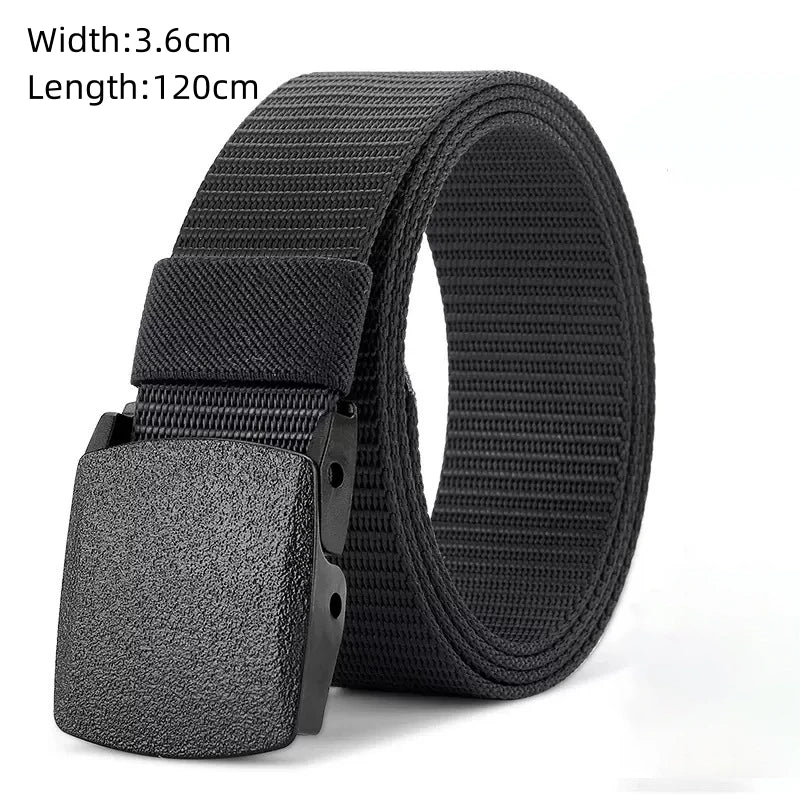 Men's Belt Outdoor Hunting Tactics Belt Multi functional Buckle Nylon Belt High Quality Marine Corps Canvas Belt