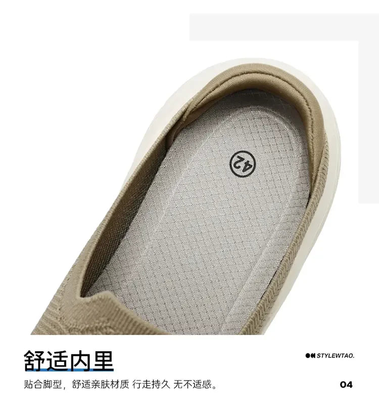 Men Sneakers Breathable Lightweight Soft Zero Drop Sole Barefoot Wide-toed Shoes Fashion Men Casual Shoes Outdoor Running Shoes