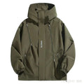 Big size Outdoor Charge Coat Men Spring and Autumn Plus Size  Waterproof Windproof Jacket 190kg 12xl 11XL coats men 10XL 9XL