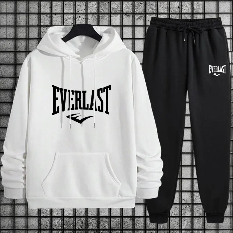 2025 Hot Sale Men's Tracksuit Hoodie and Sweatpants Urban Casual Fashion Sportswear Autumn Male Training Sweatshirt Sports Suit