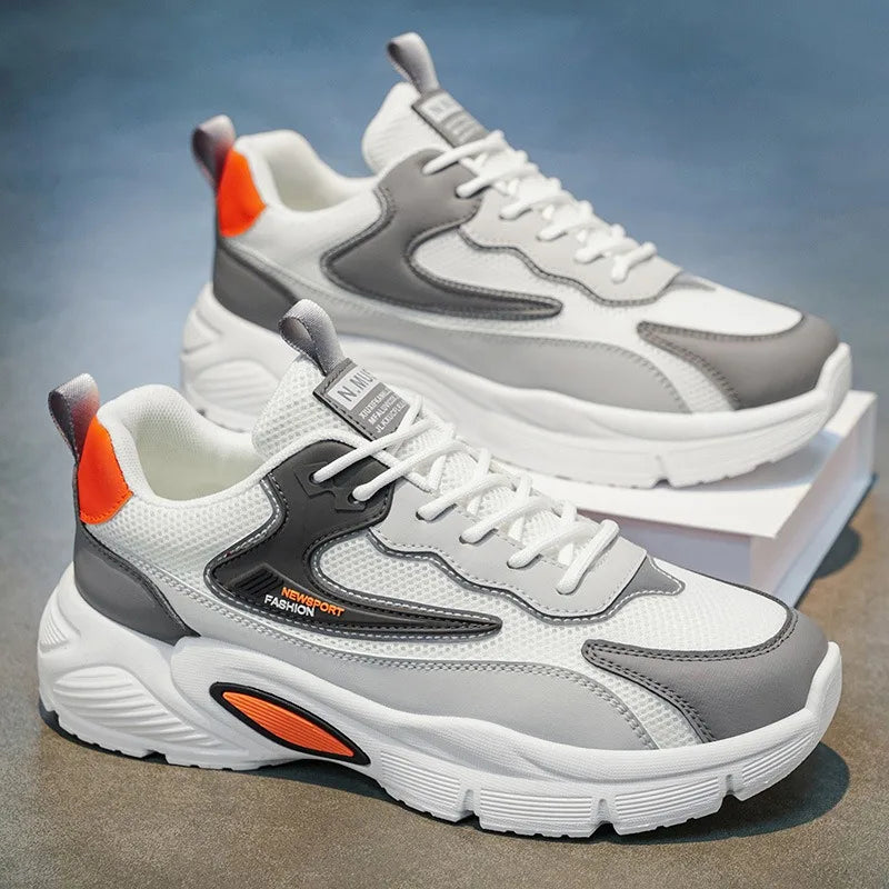 Men's Sneakers 2026New Breathable Mesh Casual Shoes Comfort Sports Running Shoes Tennis Training Shoes for Man Zapatos De Hombre