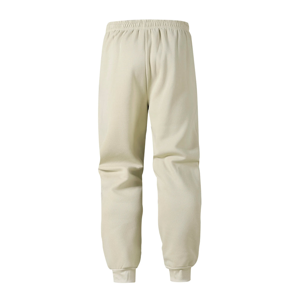 Men's Jogging Sports Pants Autumn Winter Fleece Trousers Running Joggers Elastic Waist Sweatpants Fashion Men's Clothing