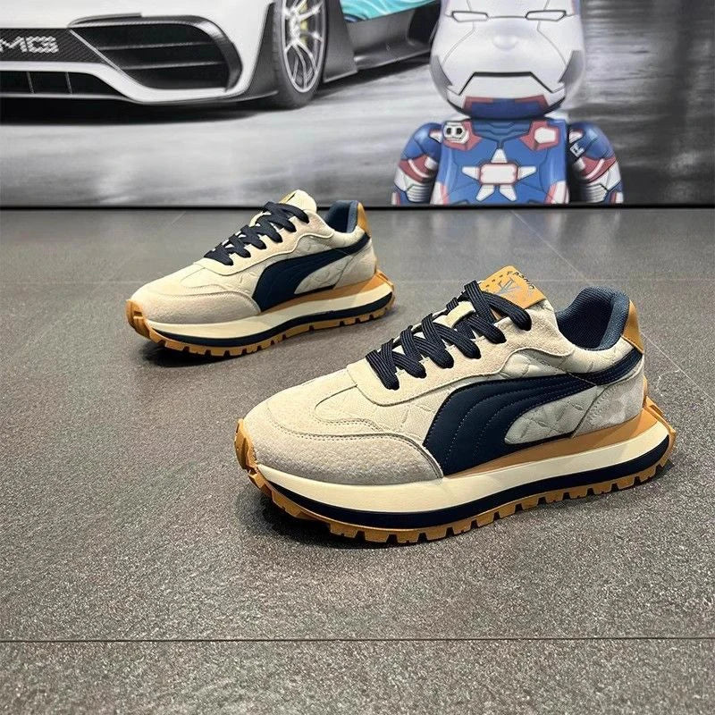 Men's Sneakers Four Seasons New Breathable Casual Shoe Lace Up Stedent Sport Outdoor Running Shoes for Men Tennis Shoes zapato