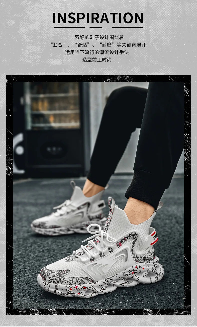 2023 new Shoes For men Sneakers Male casual Mens Shoes tenis Luxury shoes Trainer Race Breathable Shoes fashion loafers running