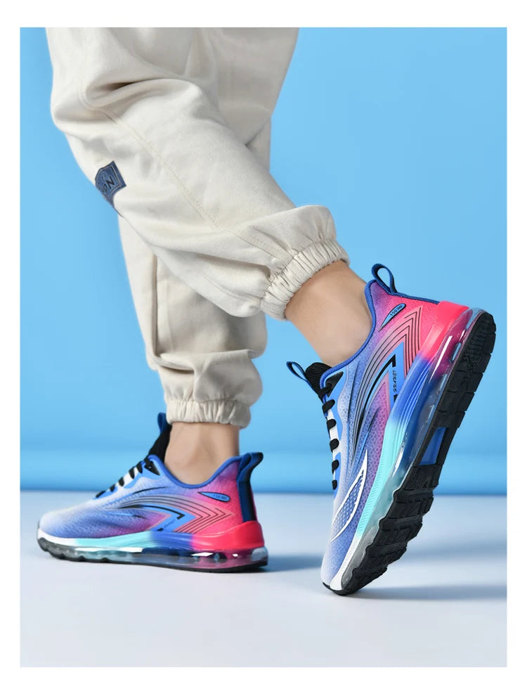 Men's Fashion Sneakers Breathable Comfortable Lightweight Walking Shoes Casual Sports Running Tennis Gym Training Shoes for Men
