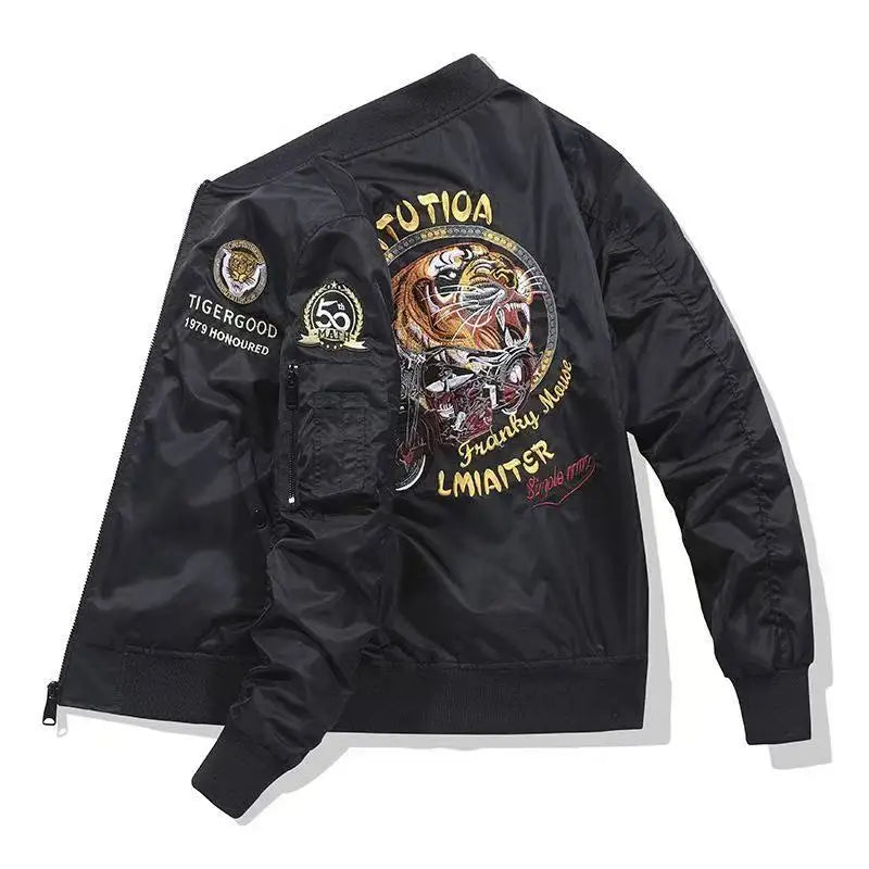 Mens  Motorcycle Jacket 2027 Men Fashion New Jackets Male  Bomber Coats Winter military garments tactical luxury Clothing