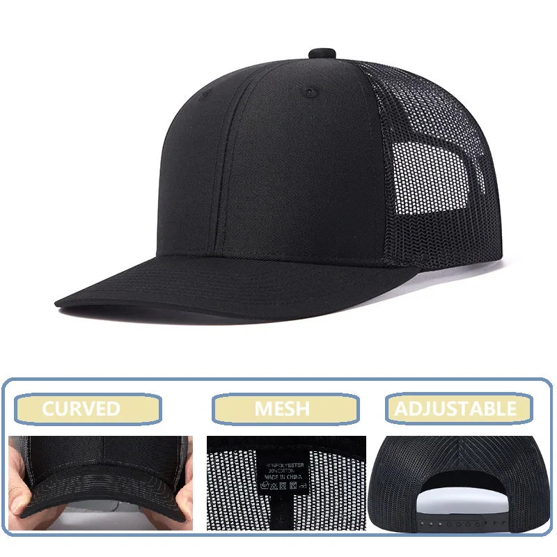 Men Caps Flat Hat Hip Hop Snapback Fancy Rivet Baseball Cap Street Dance Cap Trendy Mesh Visor Youth Boys Girls