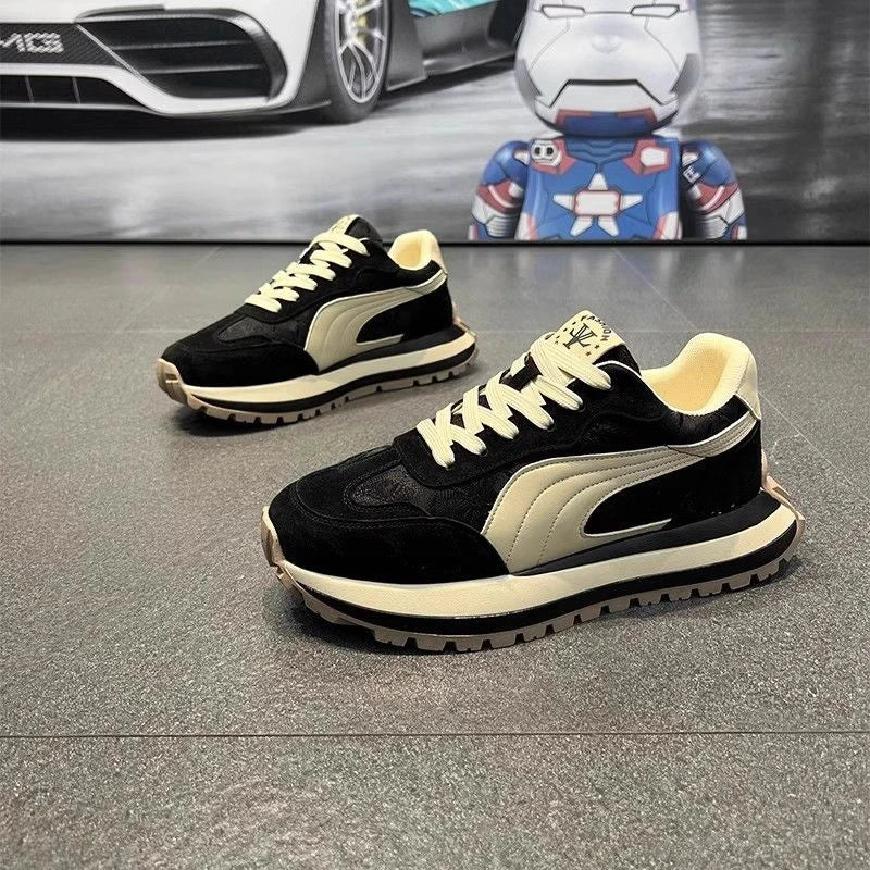 Men's Sneakers Four Seasons New Breathable Casual Shoe Lace Up Stedent Sport Outdoor Running Shoes for Men Tennis Shoes zapato