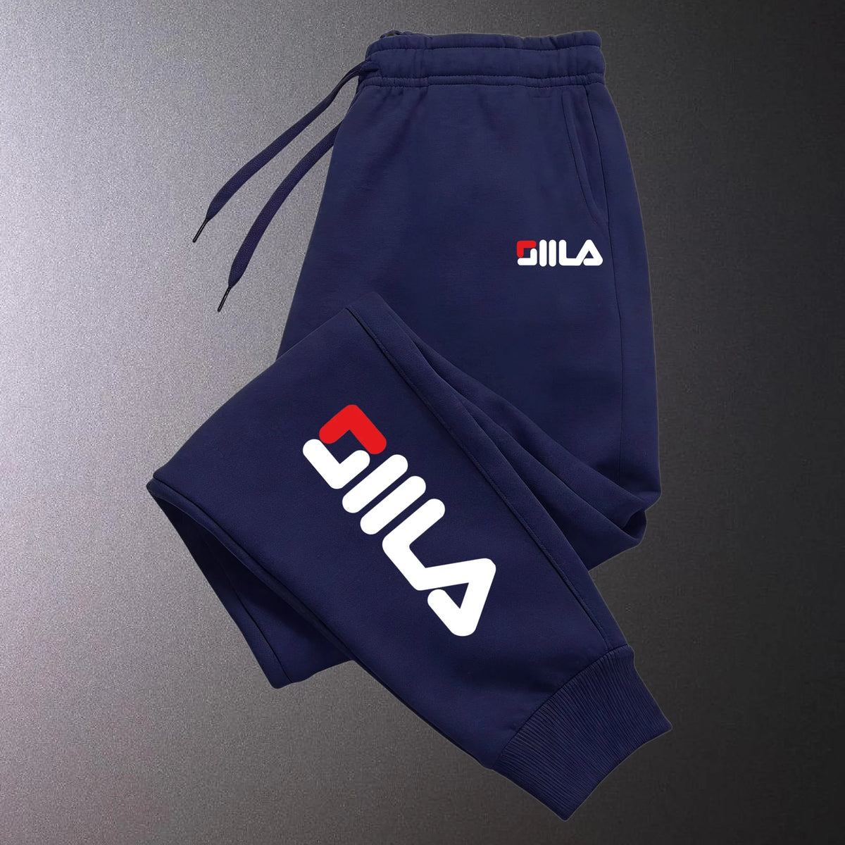 Autumn Winter Men's Joggers Drawstring Casual Pants Fleece Sweatpants Workout Running Gym Fitness Sports Trousers