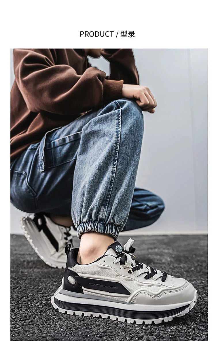 Fashion Men's Sneakers 2025 New Comfortable Breathable Casual Running Shoes Outdoor Soft Sole Training Shoes for Men Zapatillas