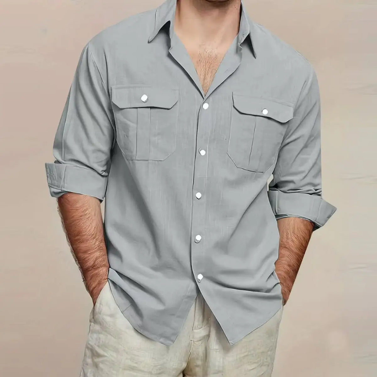 Men's Polo Shirt Short Sleeve Button Collar Tees Casual Soft Comfortable Daily Tops