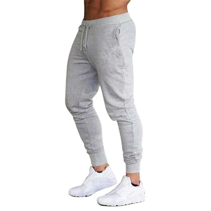 New Men'S Casual Pants - Breathable Spring/Fall Work Trousers Men'S Joggers with Elastic Waistband&Drawstring Classic Joggers