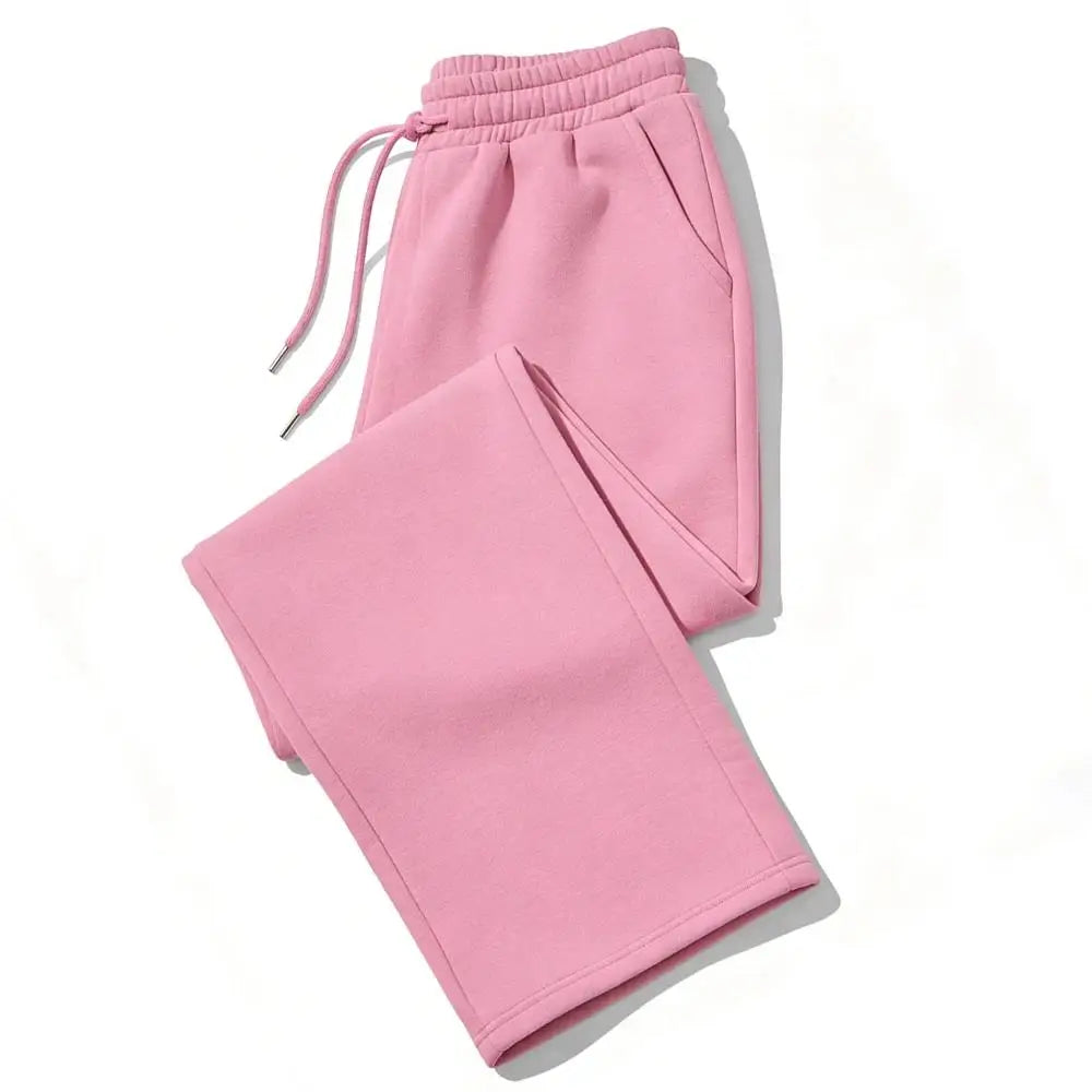 Mens Sweatpants Straight Fit Joggers for Sports and Streetwear Loose Oversized Casual Pant Drawstring Multi-pocket Men Long Pant