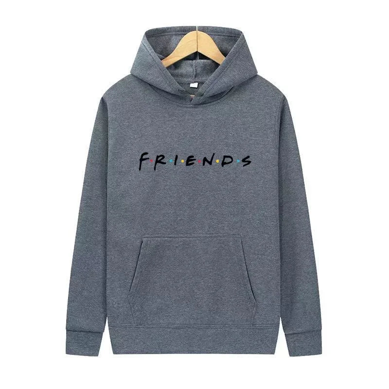 2026 Autumn/Winter New Fashion Friends Hoodies Sportswear Fashion Loose Sportswear Men's and Women's Casual Hoodies