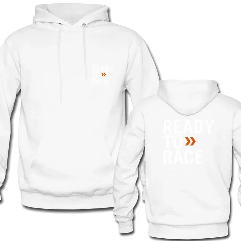 Women Men Autumn Winter Sweatshirt Ready To Race Enduro Cross Motocross Bitumen Bike Tracksuit Pullover Hoodie Streetwear Tops