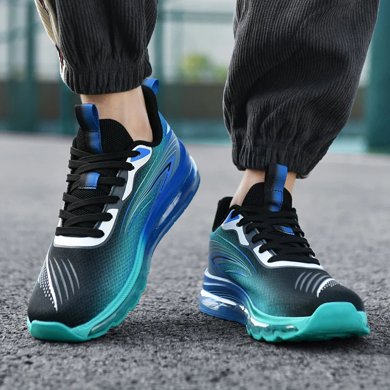 Men's Fashion Sneakers Breathable Comfortable Lightweight Walking Shoes Casual Sports Running Tennis Gym Training Shoes for Men