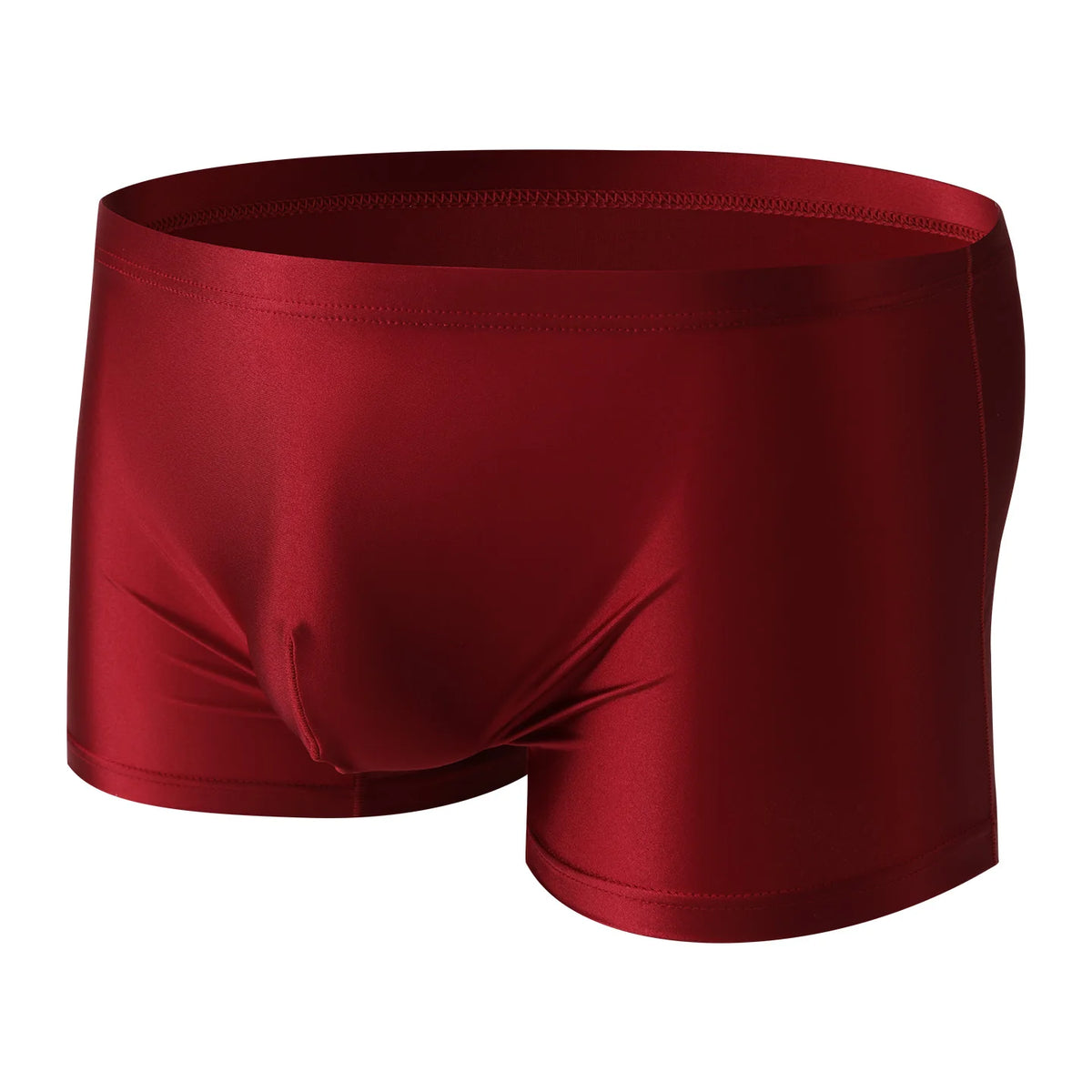Men's Glossy Panties Boxers Underwear Sexy Men Breathable Boxershorts Underpants Man Solid Boxers Hombre Boxer Shorts Slips