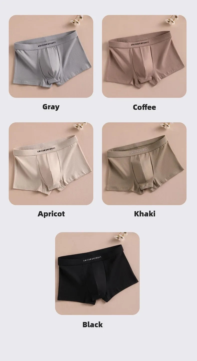3PCS Sports Boxer Man Breathable Gift Sporty Boxers Men's Square Panties Sexy Men Unerderwear Underpants Briefs Shorts Underwear