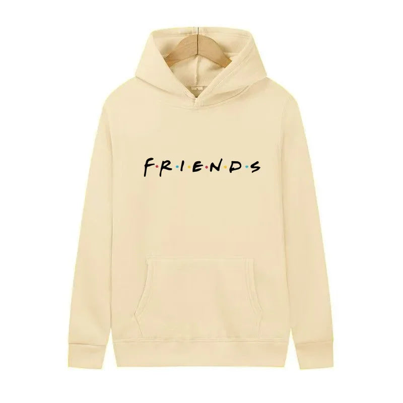 2026 Autumn/Winter New Fashion Friends Hoodies Sportswear Fashion Loose Sportswear Men's and Women's Casual Hoodies