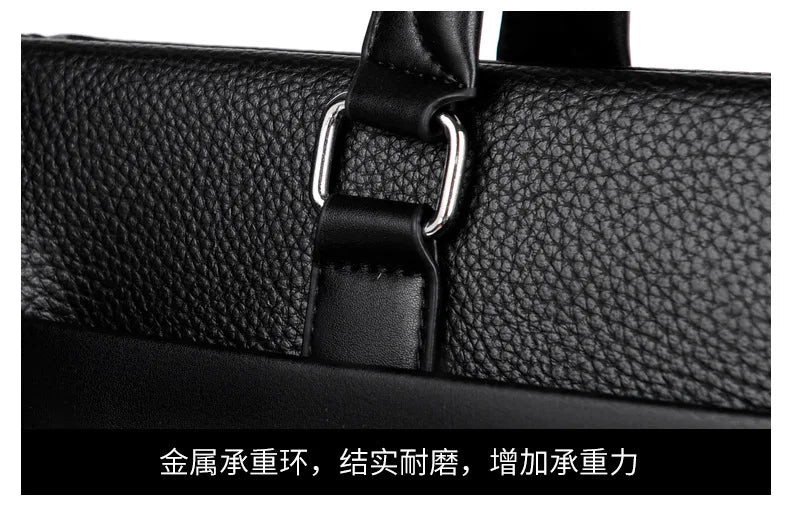 Men's Handbag, Business Casual Horizontal Design, Men's Bag, Official Document, One Shoulder Diagonal Cross Bag, Computer Bag