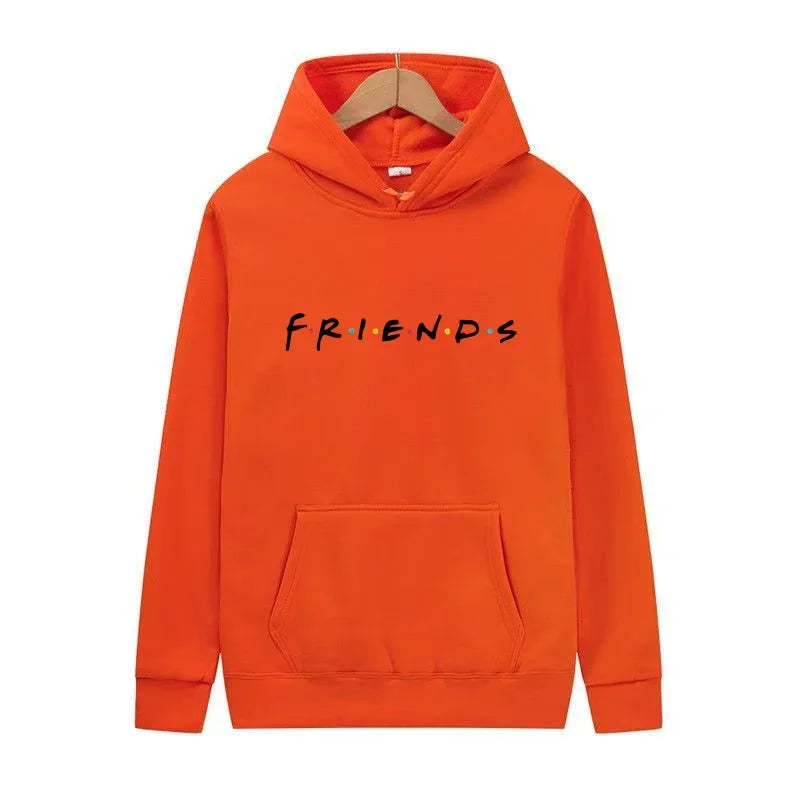 2026 Autumn/Winter New Fashion Friends Hoodies Sportswear Fashion Loose Sportswear Men's and Women's Casual Hoodies