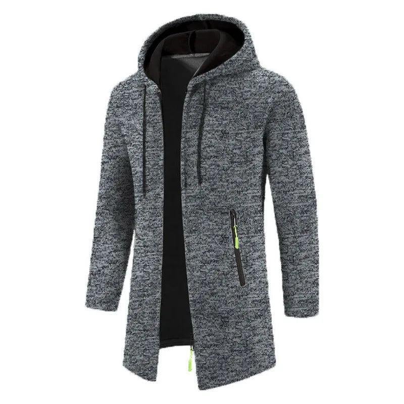 Men's Sweater Cardigan Spring Autumn Casual Solid Knit Men Sweaters Long Sleeve Zipper Knitted Cardigans Outerwear Men's Coat3XL
