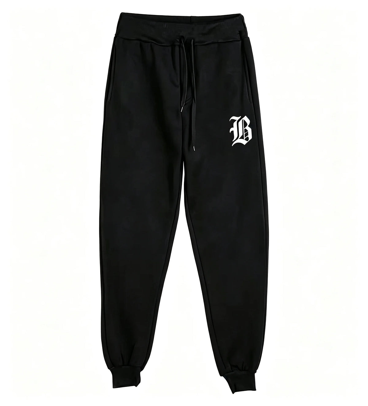 Men Printed Joggers Adjustable Drawstring Elastic Waist Sweatpants With Pockets Comfort Streetwear Outdoor Casual Trousers