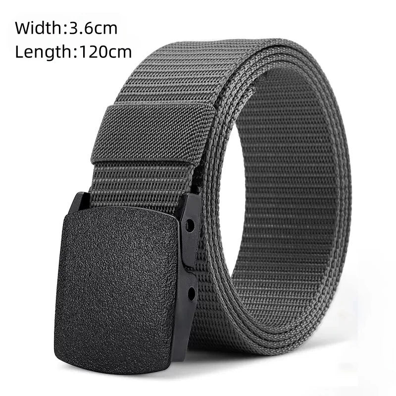 Men's Belt Outdoor Hunting Tactics Belt Multi functional Buckle Nylon Belt High Quality Marine Corps Canvas Belt