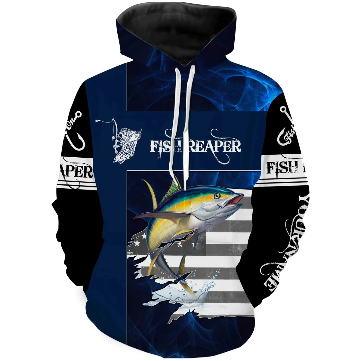 Funny Tuna Fishing 3D All Over Printed Mens hoodies Harajuku Streetwear Hoodie Unisex Casual Pullover Autumn Jacket Tracksuits
