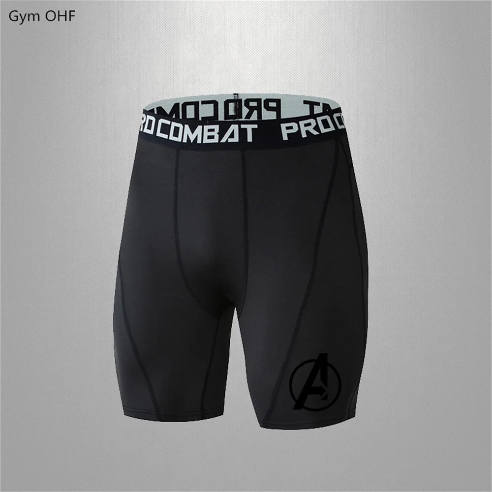 A Gym Men Shorts Quick Dry Breathable Sport Short Outdoors Fitness Sweatpants Male Running Training Pants Mens