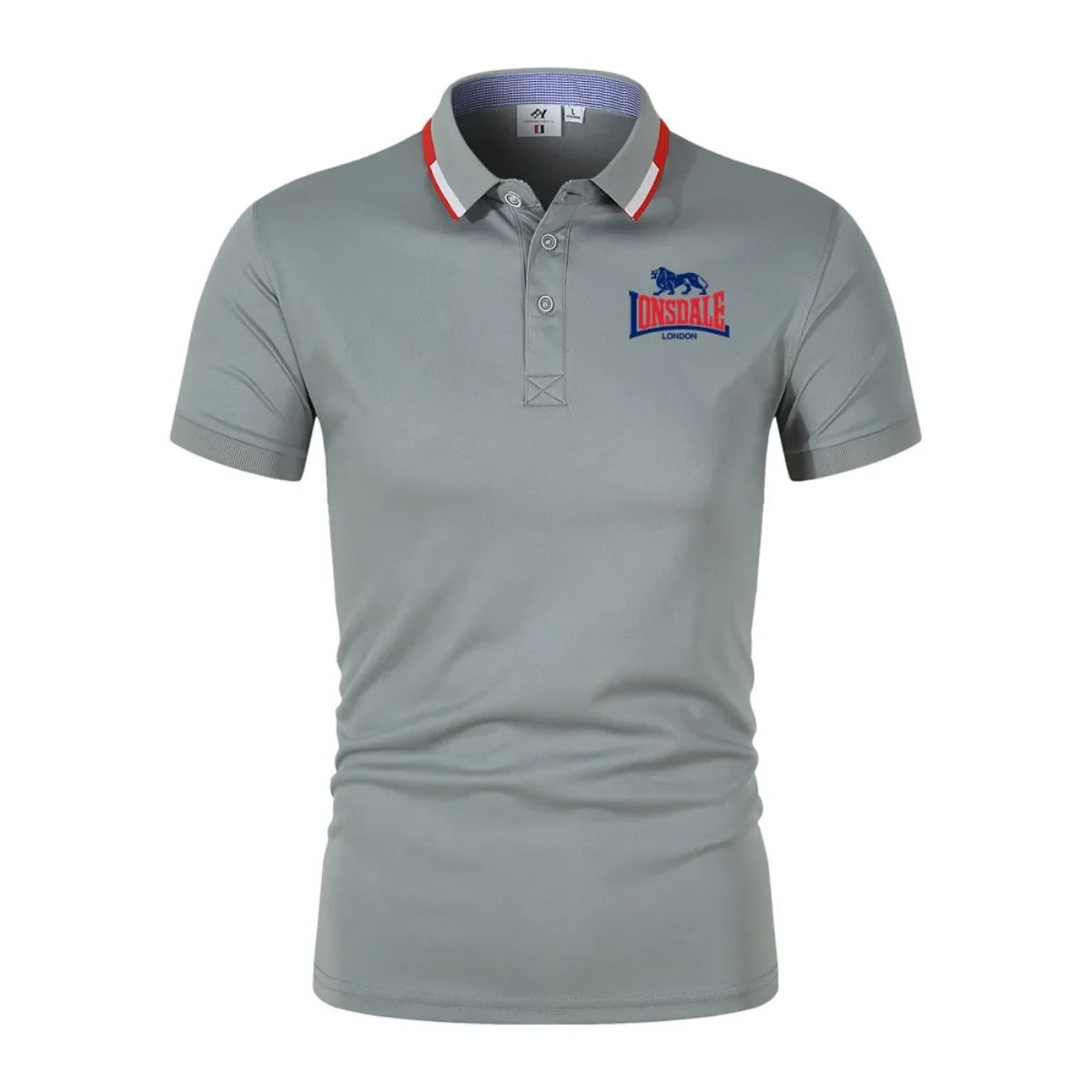 Men's Polo Shirt Letter Print Short Sleeve Casual Collared Top Harajuku Streetwear Loose Fit T-Shirt 2026 Summer Fashion