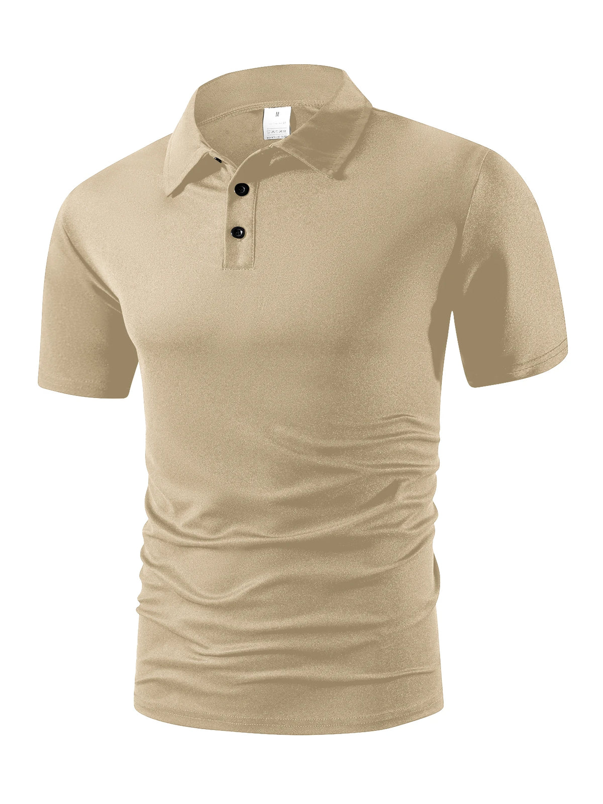 Men's Summer Polo Shirt Casual Breathable Comfortable T Shirts Solid Color High Quality Short Sleeve T-Shirt Outdoor Sport Tops