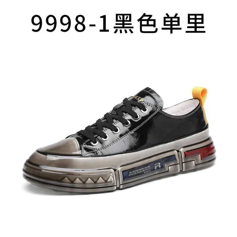 Men Sneakers Shoes for Men Man Male Genuine Leather Casual Shoes Man Fashion Comfortable Luxury Designer Male Shoess