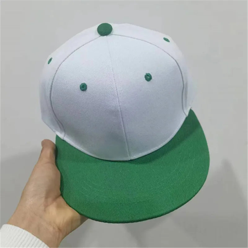 Men Caps Flat Hat Hip Hop Snapback Fancy Rivet Baseball Cap Street Dance Cap Trendy Mesh Visor Youth Boys Girls