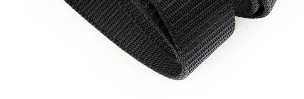 Men's Belt Outdoor Leisure Sports Belt Toothless Quick Release Automatic Buckle Quality Black Belt