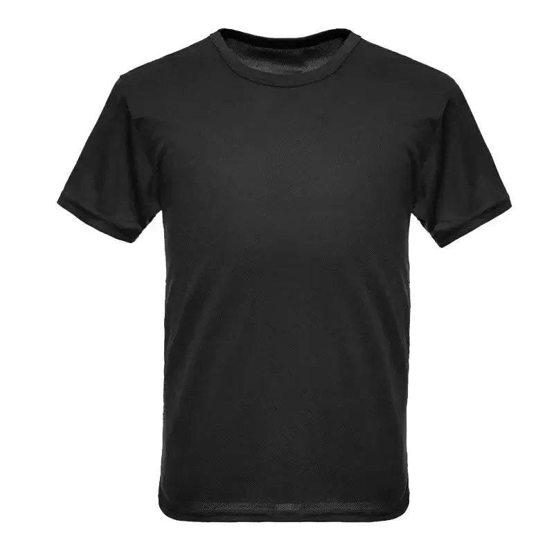 Men Polo Shirt Quick Dry Pullover Embroidered Shirts Summer Oversized Breathable Clothes Elastic Plain Hiking Climb T-shirts