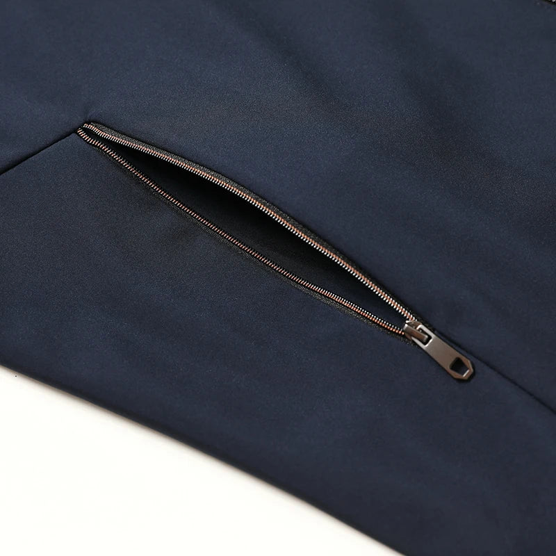 Top Quality New Men's Stand Collar Jacket Lightweight Windbreaker Outdoor Jacket Coats Soft Shell Autumn Casual Outerwear 2026