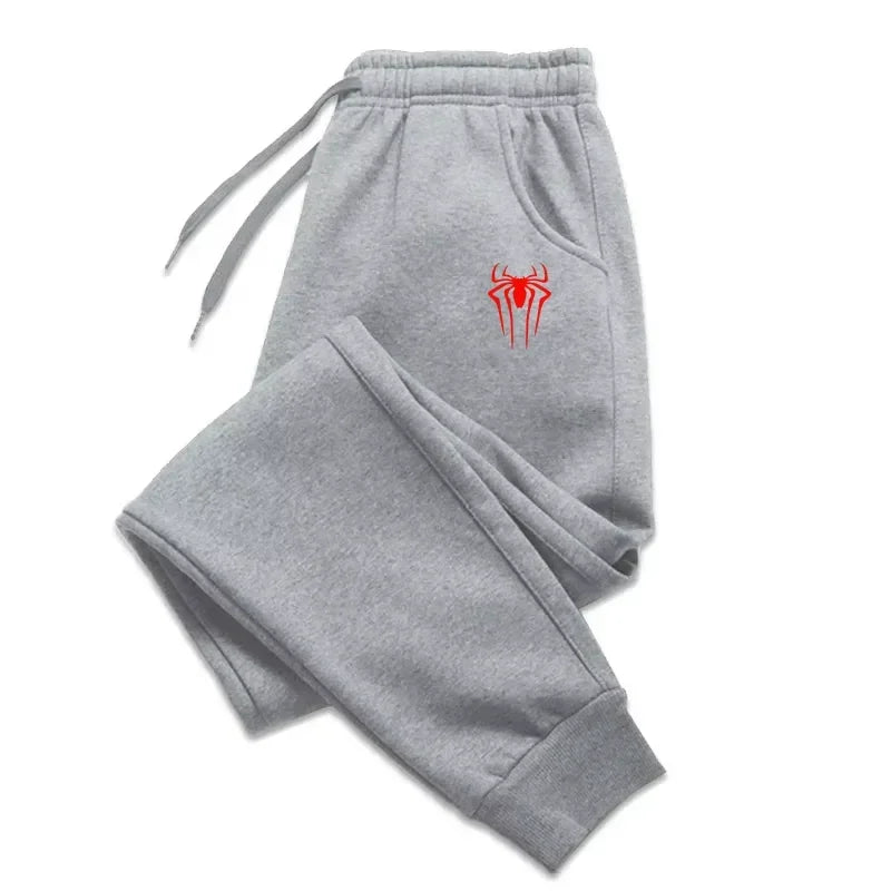 Men Premium Jogger Pants Soft Fabric Elastic Waist Drawstring Sweatpants with Pockets Tapered Cuffed Casual Sport Trousers